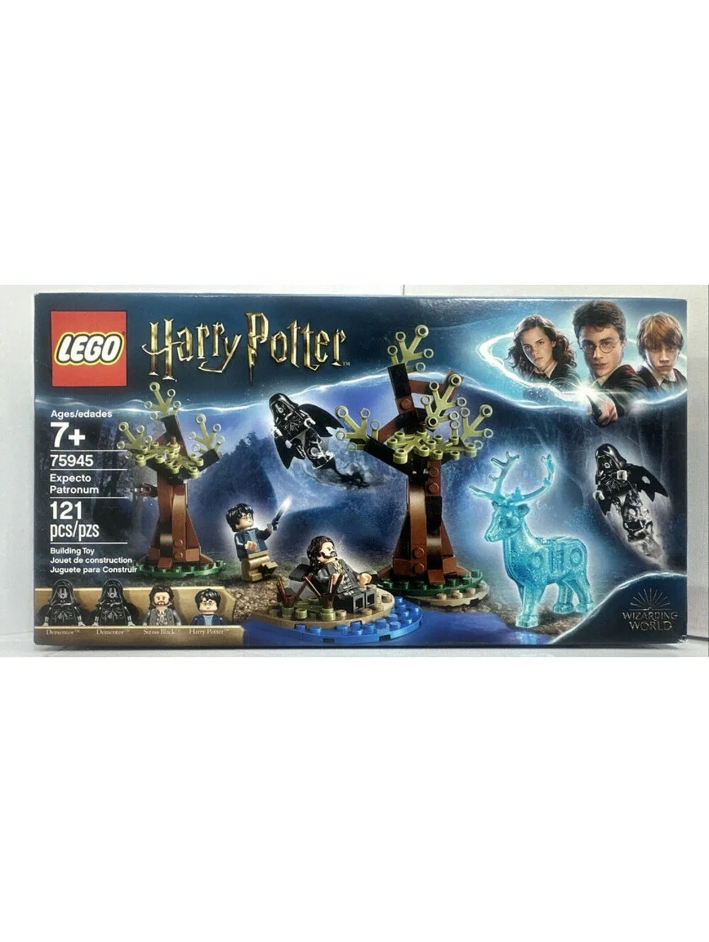 LEGO Harry Potter Expecto Patronum 75945 New Sealed Retired Set Stag Minifigures
